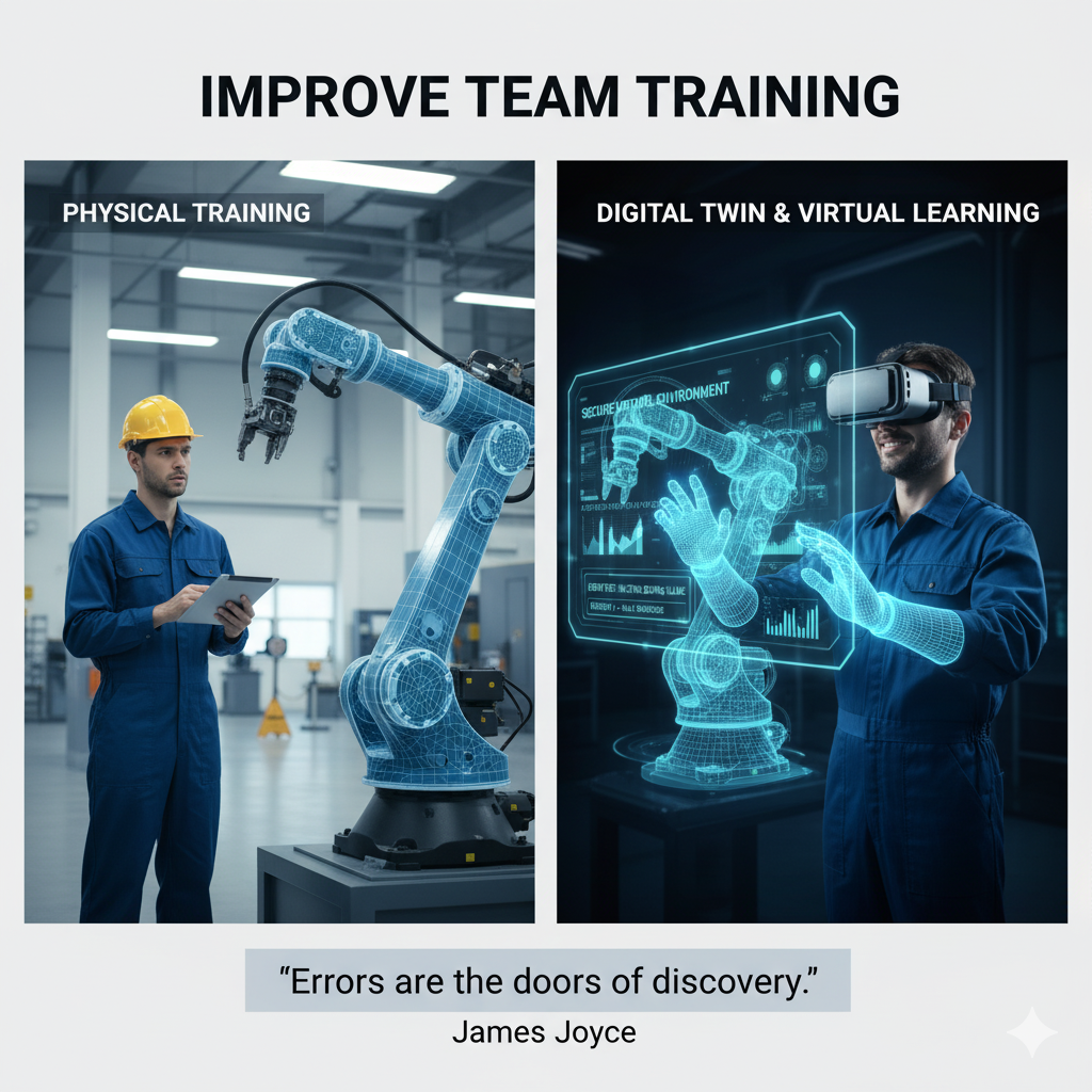 Training digital twin